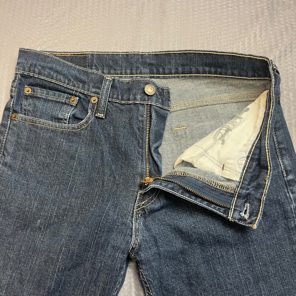 Levis 559 Relaxed Straight Mens Jeans Dark Wash Denim Classic Fit